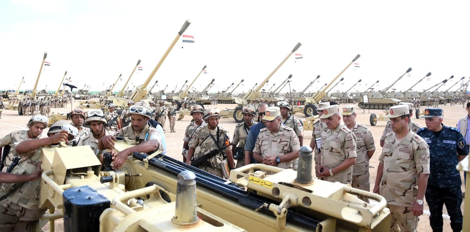 تفتيش حرب لأحد تشكيلات المنطقة الشمالية العسكرية