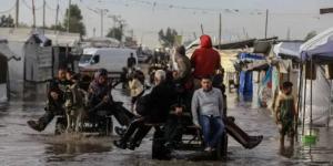 950 ألف نازح في غزة معرضون لمخاطر الفيضانات الشتوية
