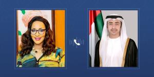 عبدالله بن زايد وأوجوكو يبحثان العلاقات الثنائية والمستجدات الإقليمية