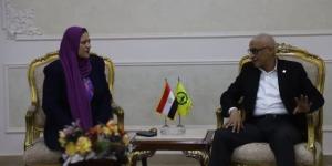 محافظ شمال سيناء يستقبل قافلة جامعة الأزهر الطبية لدعم المنظومة الصحية :اليوم السابع