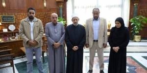 الإمام الأكبر يستقبل أسرتي طالبي معهد دنوشر المتوفيين.. ويؤكد: الأزهر كله حزين لوفاتهما