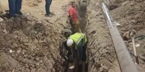 لإنهاء الطفوحات.. بدء تنفيذ خط صرف بديل بمحيط مدرستي الأقصى وخالد بن الوليد بالطالبية :اليوم السابع