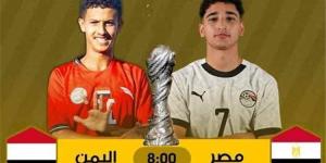 اليوم.. اليمن تواجه مصر ضمن منافسات كأس الخليج للناشئين