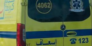 إصابة 4 أشخاص بينهم طفلان في تصادم سيارة وتروسيكل بمنطقة الكوامل بسوهاج :اليوم السابع