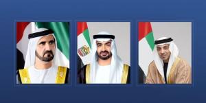 رئيس الدولة ونائباه يعزون خادم الحرمين في استشهاد ضابطين إثر تحطم طائرة عمودية استطلاعية