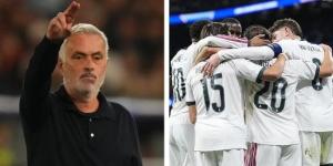 ريال مدريد مع مورينيو قبل كلاسيكو برشلونة.. الاستحواذ يتجاوز 65% :اليوم السابع