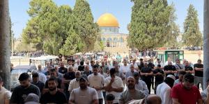 قوات الاحتلال تعتقل خطيب الأقصى الشيخ خالد أبو جمعة بعد صلاة الجمعة