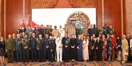 مكاتب التمثيل الدبلوماسي العسكري بالخارج تحتفل بذكرى أكتوبر الـ53