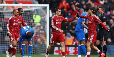 فيديو | ليفربول يفوز على برايتون بثنائية في الدوري الإنجليزي