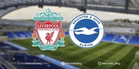 يلا شوت بث مباشر ليفربول وبرايتون في الجولة 8 من الدوري الإنجليزي