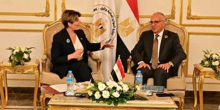وزير الري: يلتقي وزيرة الدولة البريطانية لشئون البيئة والغذاء، لبحث تعزيز التعاون المشترك في مجالات المياه والمناخ والنمو الأخضر