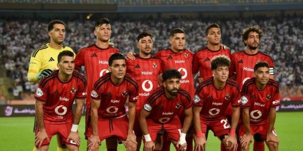 عمر الساعي يسجل الهدف الأول في مباراة الأهلي والقناة بالدوري المصري
