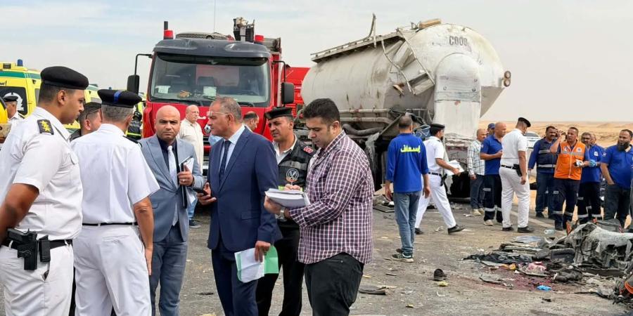 رئيس الرقابة المالية يعزّي أسر ضحايا حادث طريق أسيوط الغربي ويوجه بسرعة صرف التعويضات