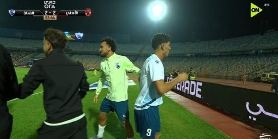 القناة يتعادل مع الأهلي 2-2 بعد 60 دقيقة في الدوري المصري