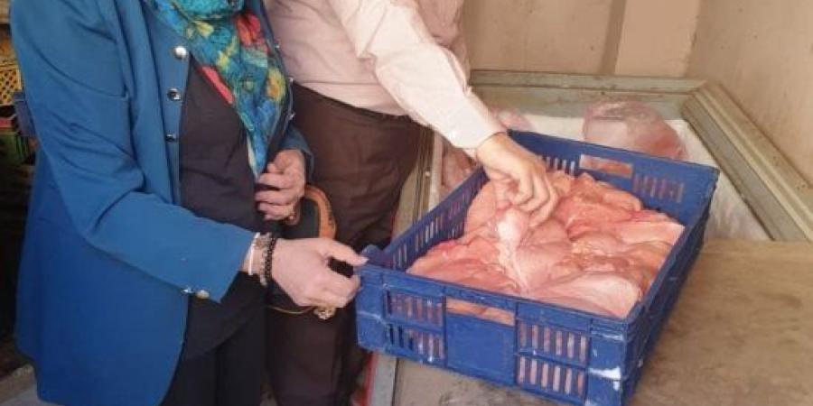 ضبط 940 كجم من اللحوم والدواجن مجهولة المصدر فى حملة بالشرقية :اليوم السابع