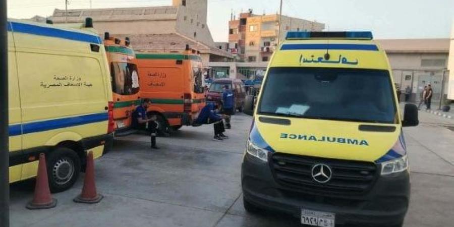 مصرع شخص وإصابة أربعة في انقلاب سيارة نقل بطريق أبوسمبل