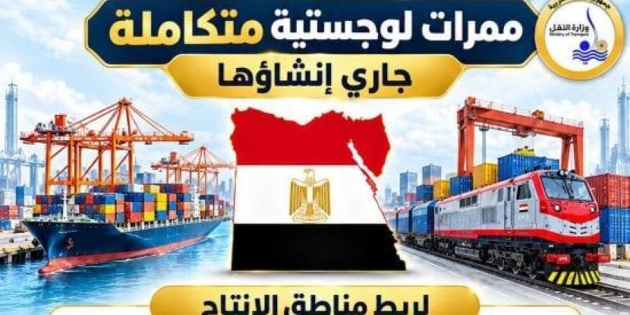 من الأحمر إلى المتوسط.. تنفيذ 8 ممرات دولية لترسيخ مصر كمحور عالمي للتجارة :اليوم السابع