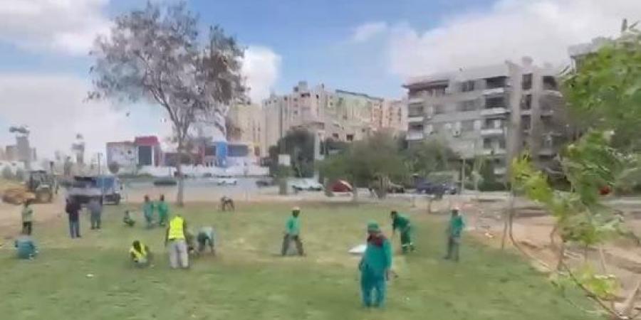 محافظ القاهرة: بدء زراعة وتشجير حديقة زهراء المعادى ضمن خطة التطوير البيئي :اليوم السابع