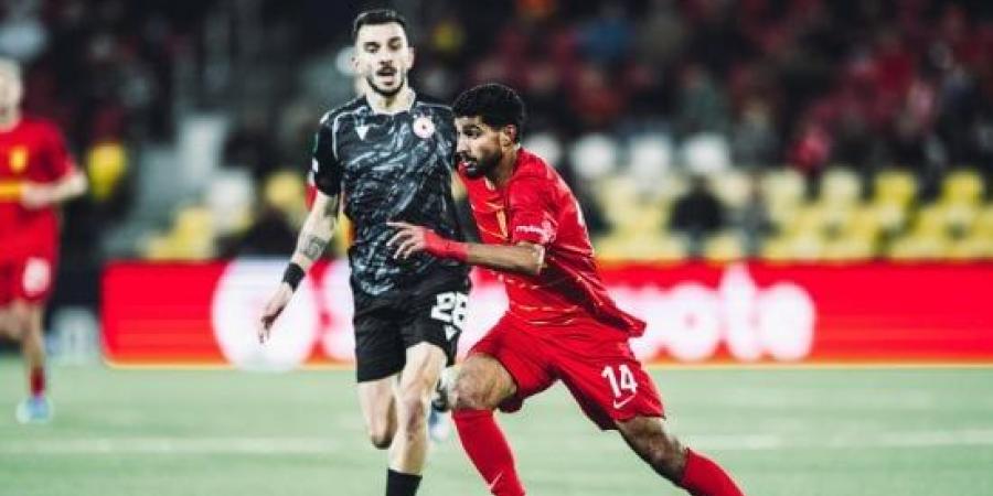 إبراهيم عادل في التشكيلة المثالية للجولة الثانية بدوري المؤتمر الأوروبي