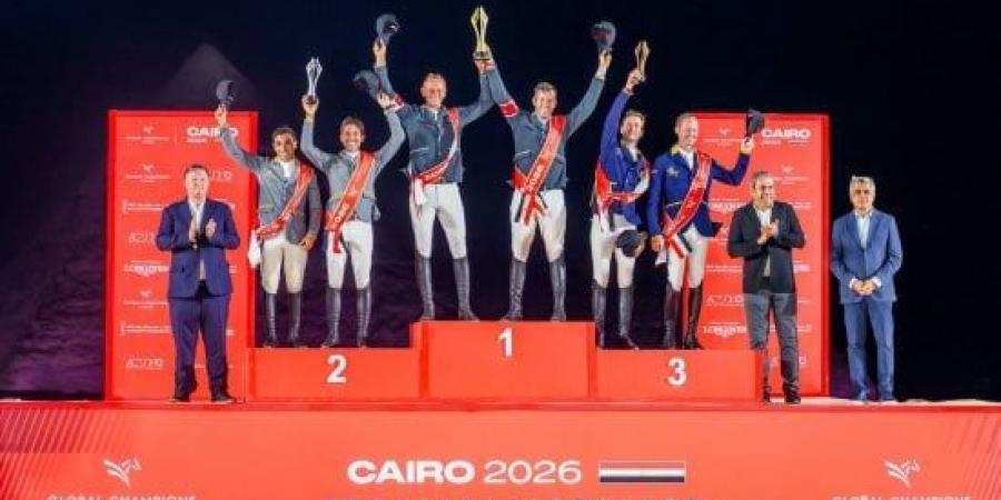 3 فرق تعتلى منصات التتويج فى أول أيام بطولة لونجين العالمية بالأهرامات :اليوم السابع