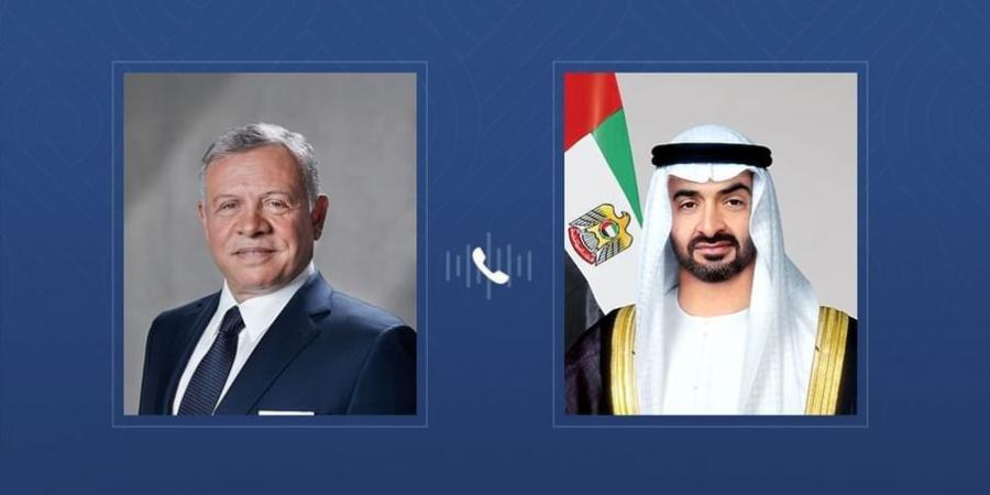 رئيس الدولة يعزي هاتفيا ملك الأردن في ضحايا استهداف كنيسة في الكرك