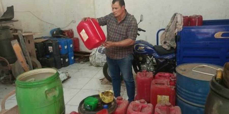 ضبط 1000 لتر سولار وبنزين قبل بيعها بالسوق السوداء فى البحيرة :اليوم السابع