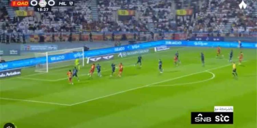 الهلال والقادسية يتعادلان 1-1 بعد 52 دقيقة في الدوري السعودي