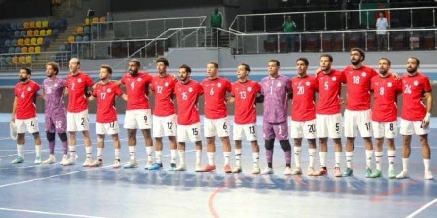 مصر للصالات تحقق المركز الثالث في كأس الأمم الأفريقية بالمغرب
