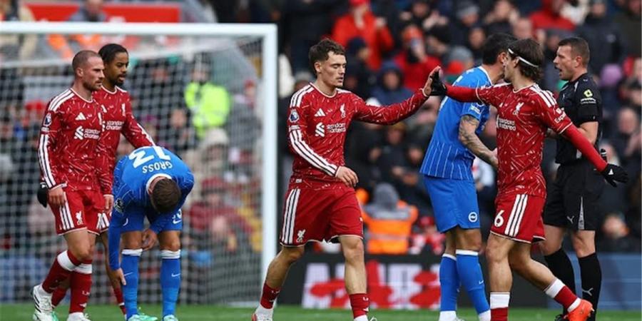 فيديو | ليفربول يفوز على برايتون بثنائية في الدوري الإنجليزي