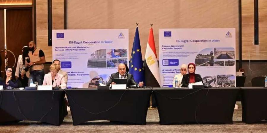 د.سويلم يشارك فى جلسة المائدة المستديرة «مبادرة الاتحاد الأوروبي ومصر FLOW: تمويل الفرص طويلة الأجل في قطاع المياه»