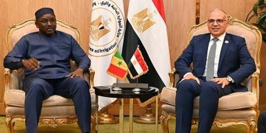 وزير الري: التعاون مع السنغال لتعزيز العمل الإفريقي المشترك في قطاع المياه